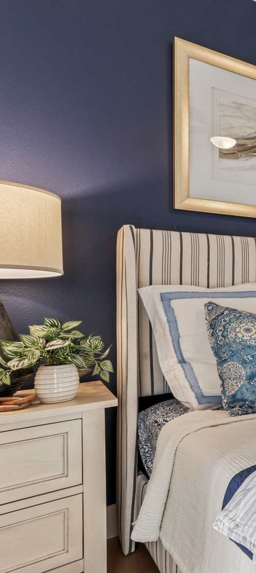 Bedside Drawer and Lamp Flatiron District at Austin Ranch in The Colony, Texas