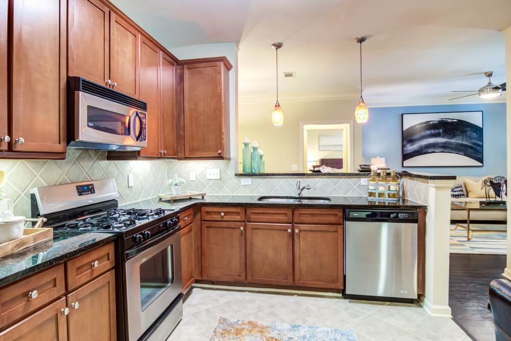 kitchen at The Reserve at Johns Creek Walk