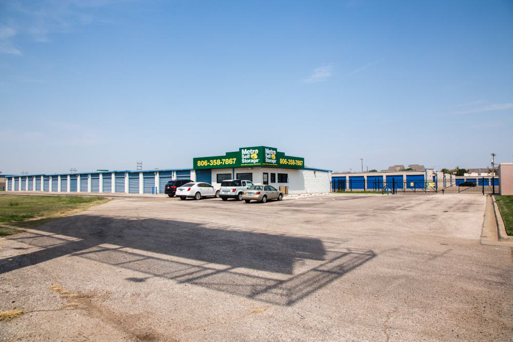 Self Storage facitility at Metro Self Storage in Amarillo, TX