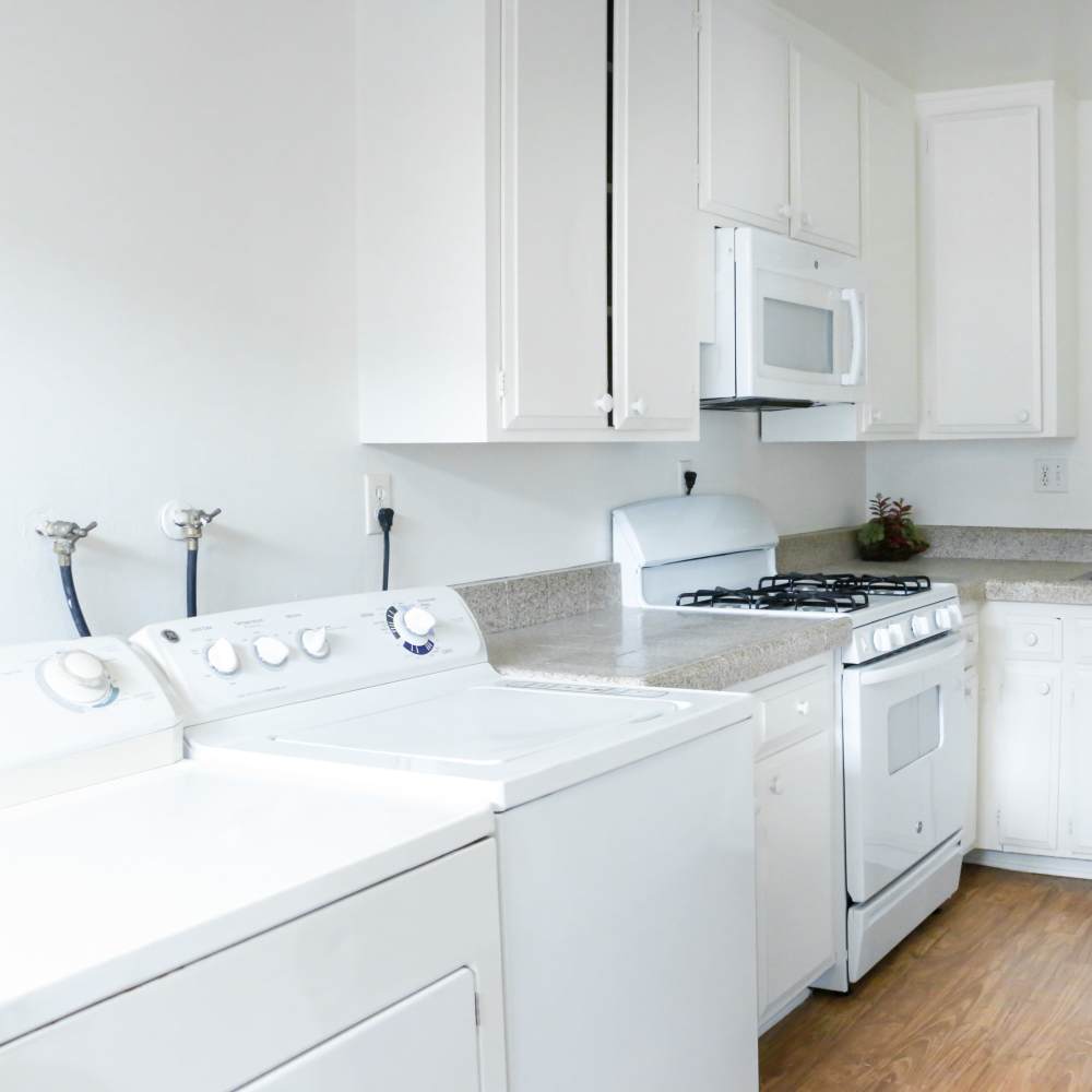 Spacious kitchen at Huntington Reef in Huntington Beach, California