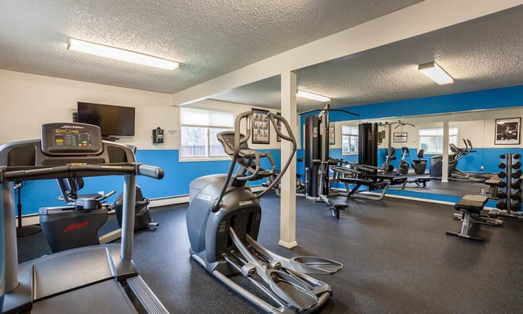 Hilton Village II fitness center in Hilton, New York