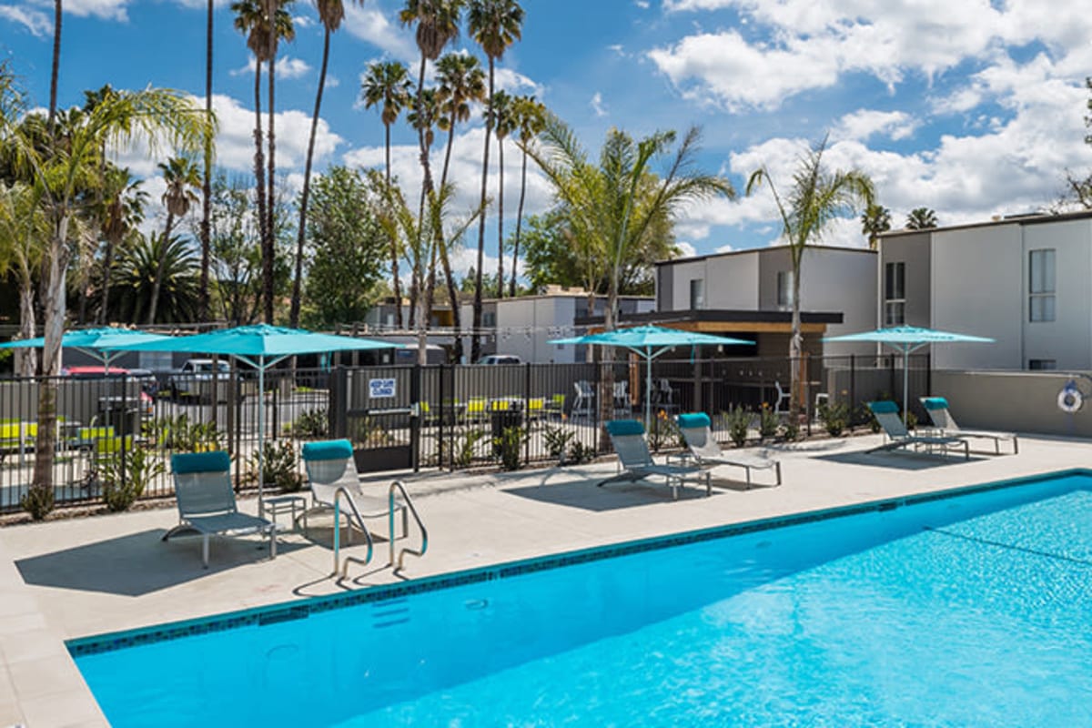 Resort-style pool at The Retreat at Thousand Oaks, Thousand Oaks, California