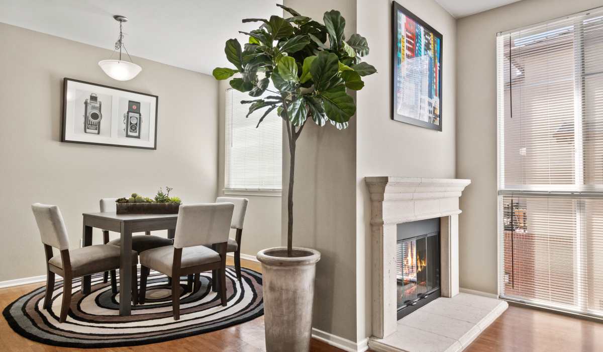 Model apartment at Ontario Town Square Townhomes in Ontario, California