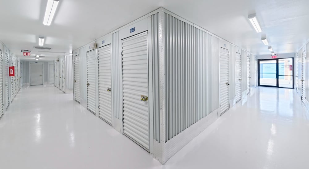 Interior units at Security Self-Storage in San Antonio, Texas.