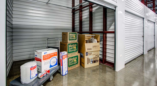 Climate controlled units at Metro Self Storage in Mundelein, IL