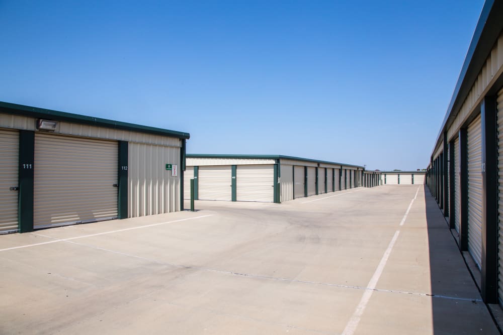 Outdoor units at Metro Self Storage in Amarillo, Texas
