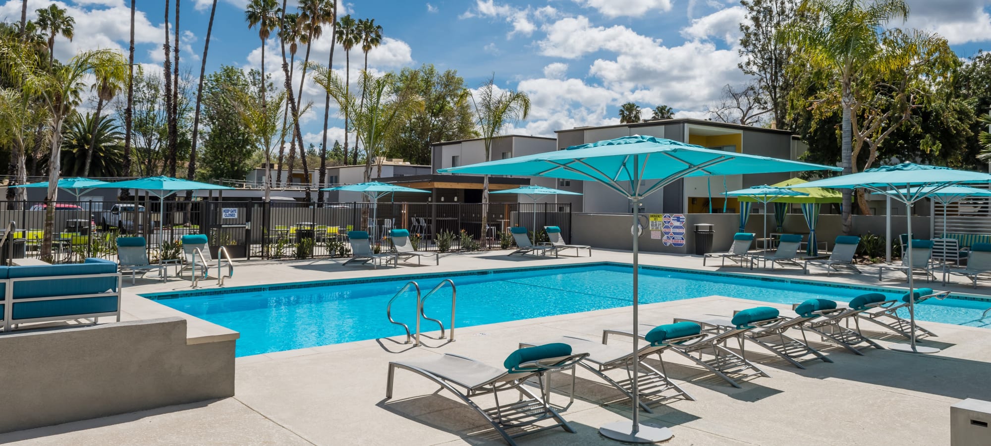 Resort-style pool at The Retreat at Thousand Oaks, Thousand Oaks, California