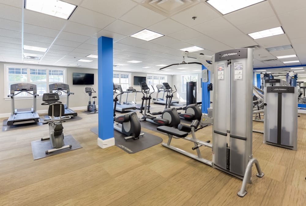 Fitness center at Stonegate at Devon Apartments in Devon, Pennsylvania