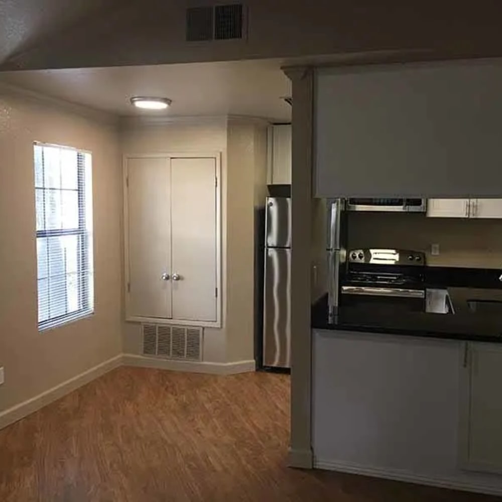 Open floor plan at Bridle Path Place Apartments in Stockton, California 