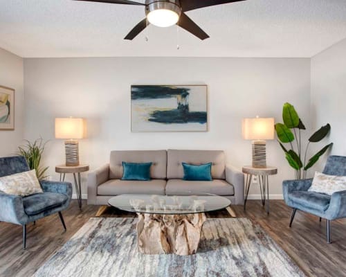 Open concept layout at 505 West Apartment Homes in Tempe, Arizona