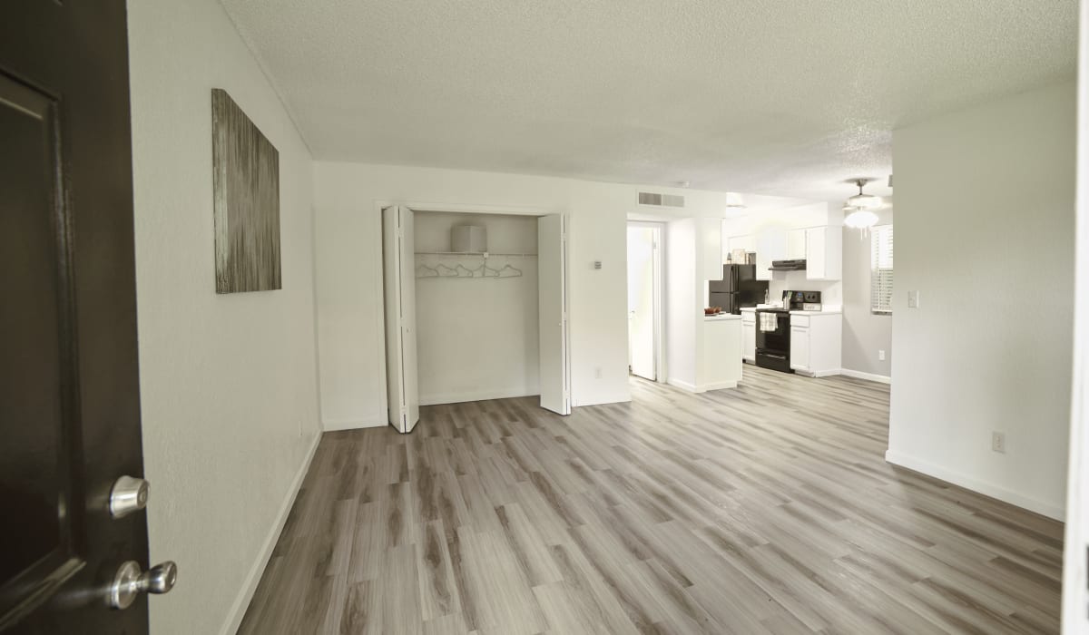 Open floor plan at Terrace Hill Apts in El Paso, Texas