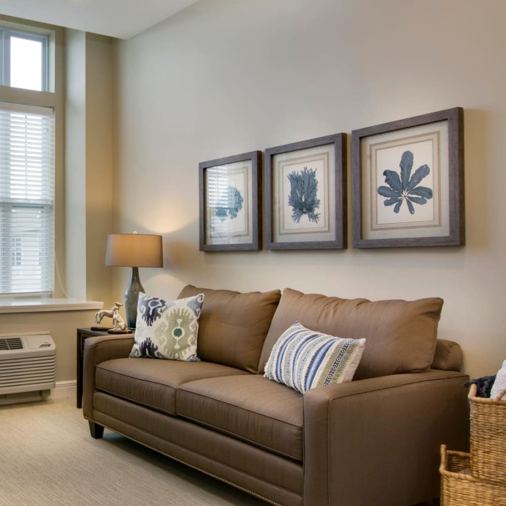 Open floorplan at Anthology of Burlington Creek in Kansas City, Missouri