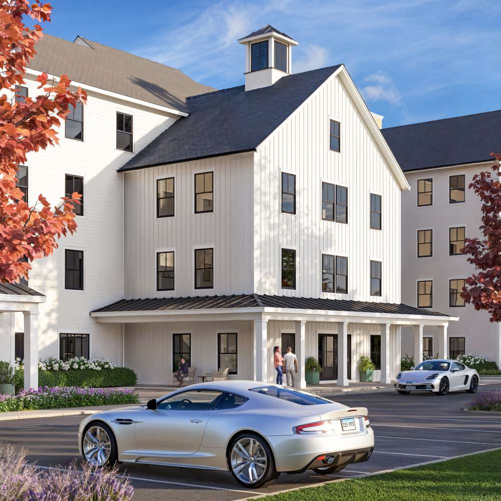 Modern apartments at The Village in Stratford,Connecticut
