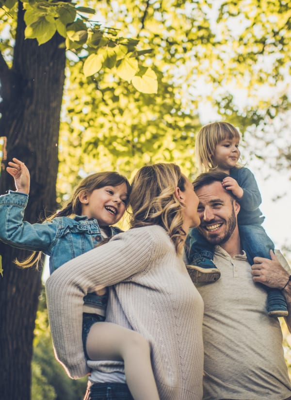 Family playing near Traditions at Westmoore in Oklahoma City, Oklahoma