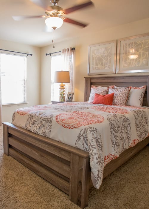 Floor plans at Mission Point Apartments in Moore, Oklahoma