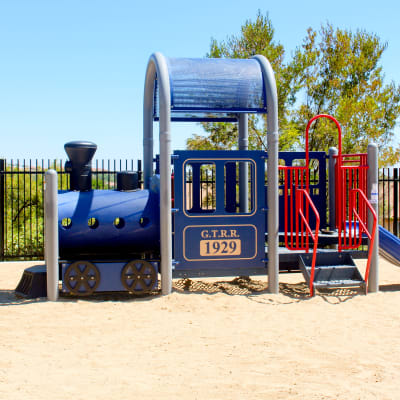 a playground at Lofgren Terrace in Chula Vista, California