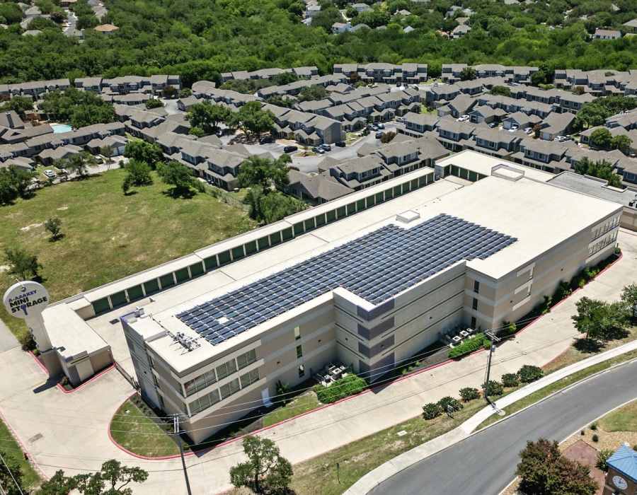 Client packing boxes of Storage Hub - Military in San Antonio, Texas