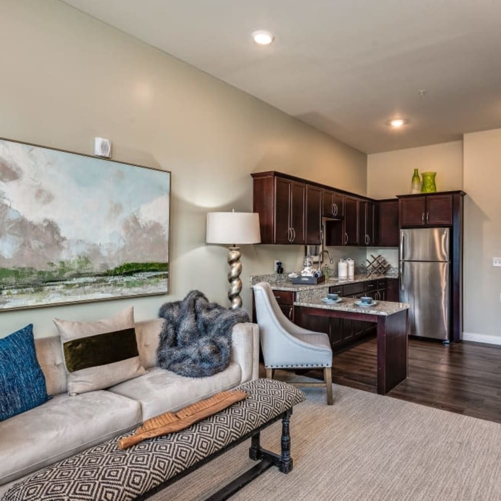 Open floorplan at Anthology of Meridian Hills in Indianapolis, Indiana