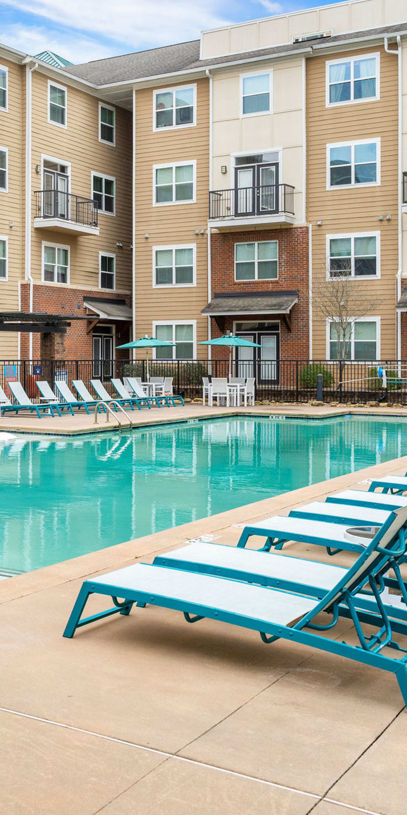 Swimming pool at The Blake in Kennesaw, Georgia