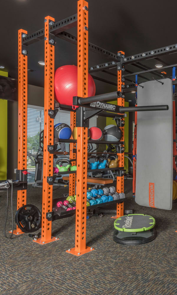 Fitness Center at The Abbey at Dominion Crossing in San Antonio, Texas