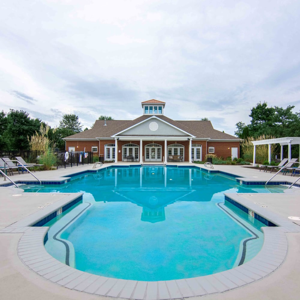 Exterior of the leasing office at River Forest in Chester, Virginia