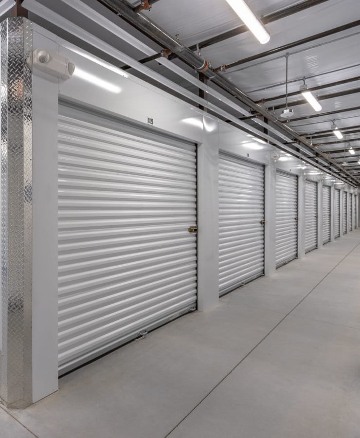 Interior storage at StorQuest Express Self Service Storage