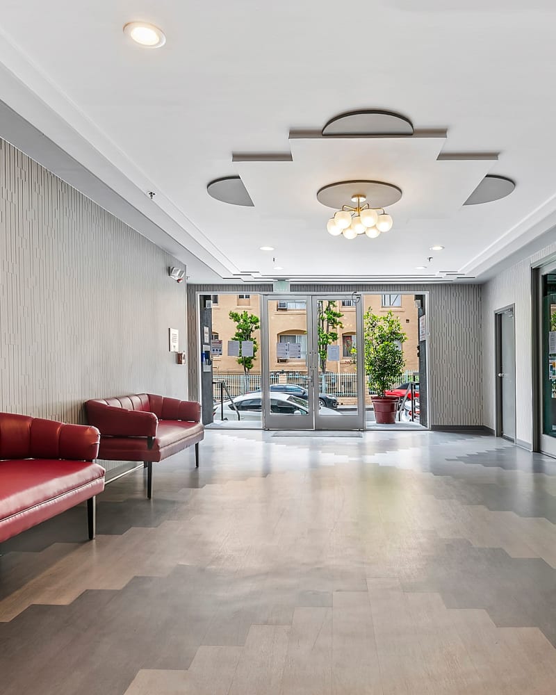 Lobby at Media Towers, Los Angeles, California