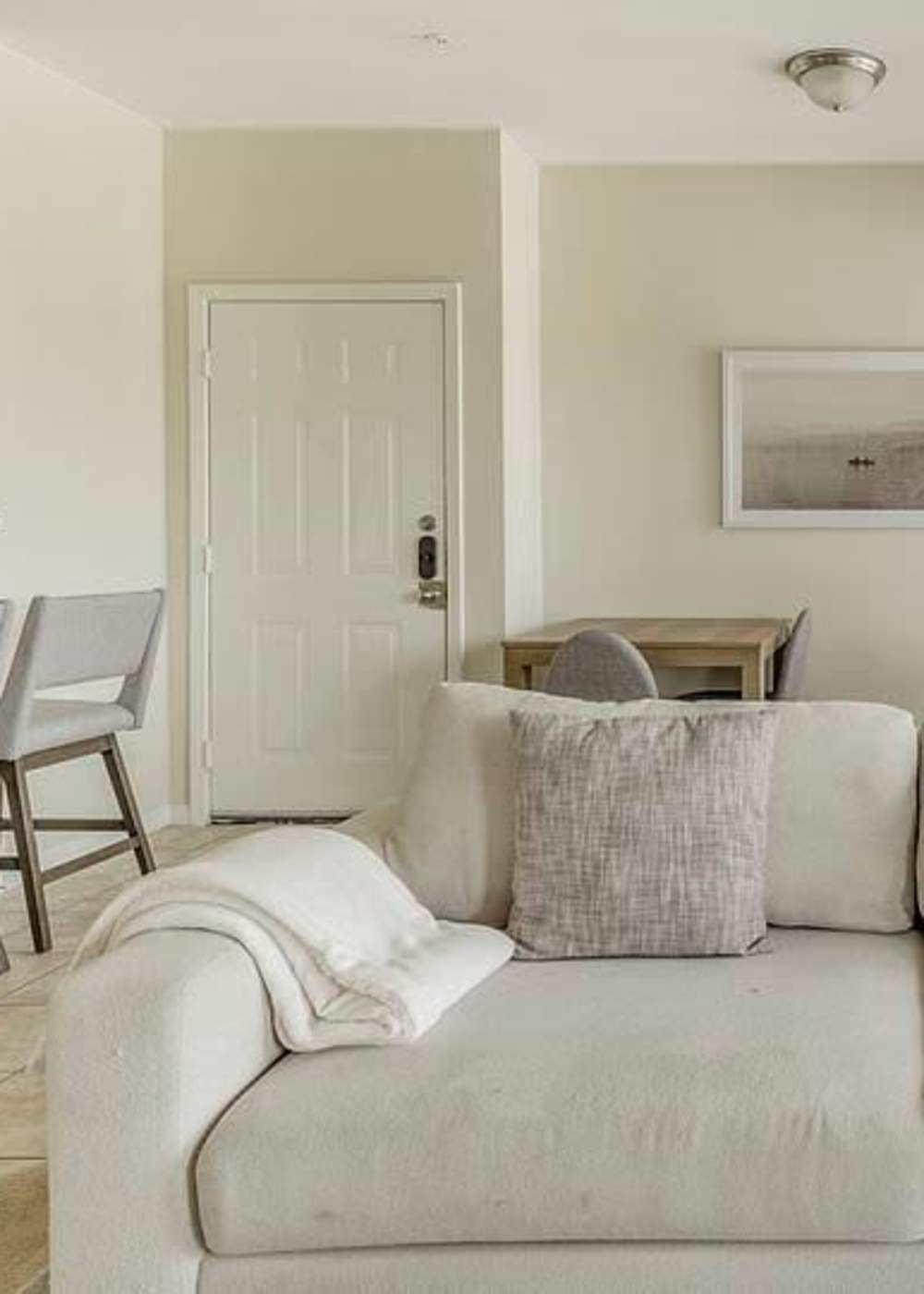 Living room at Settlers Ranch Apartments in Houston, Texas