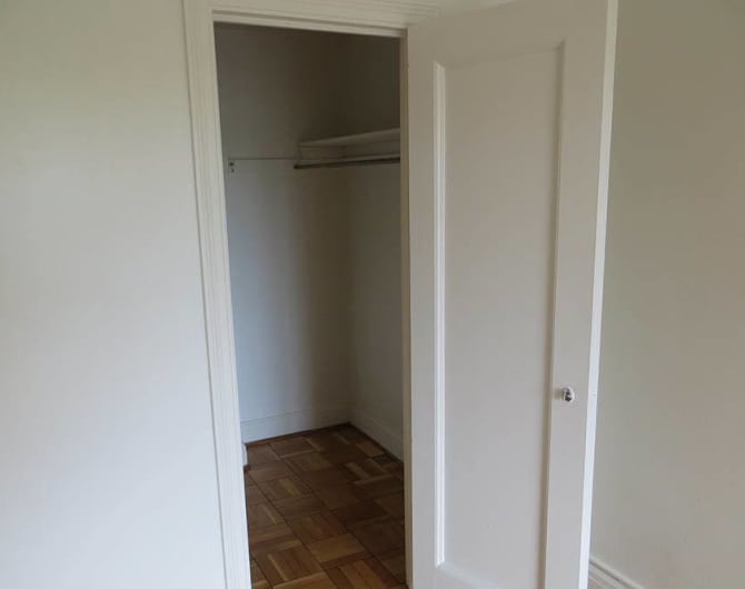Closet at 520 East Ave in Rochester, NY