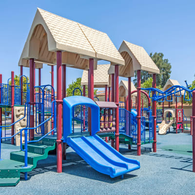 A playground for children at Miramar Milcon in San Diego, California