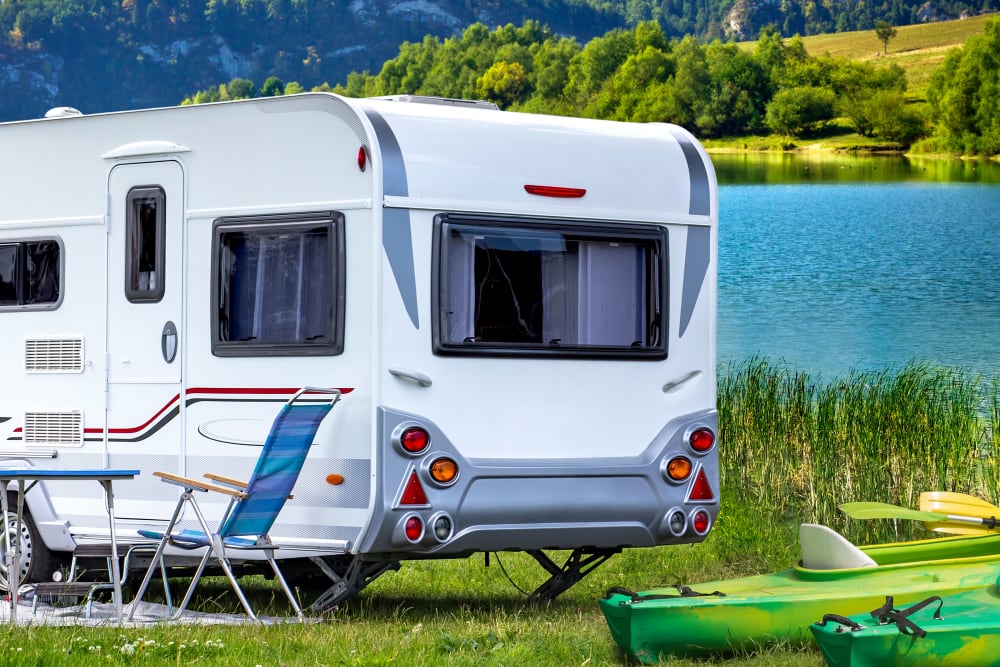RV out of storage in Sanford, Florida at Stor 4 Dayz