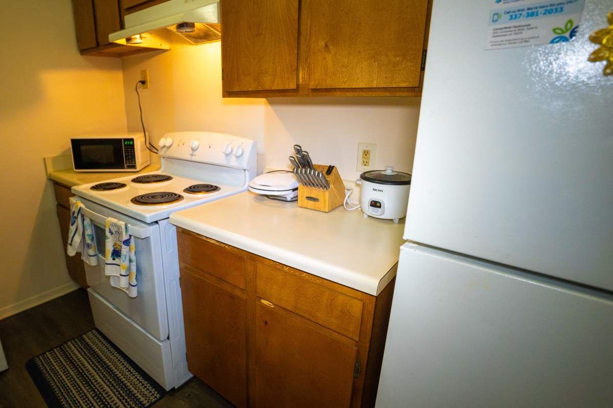 Energy-efficient applainces at Willowbrook II in Lafayette, Louisiana