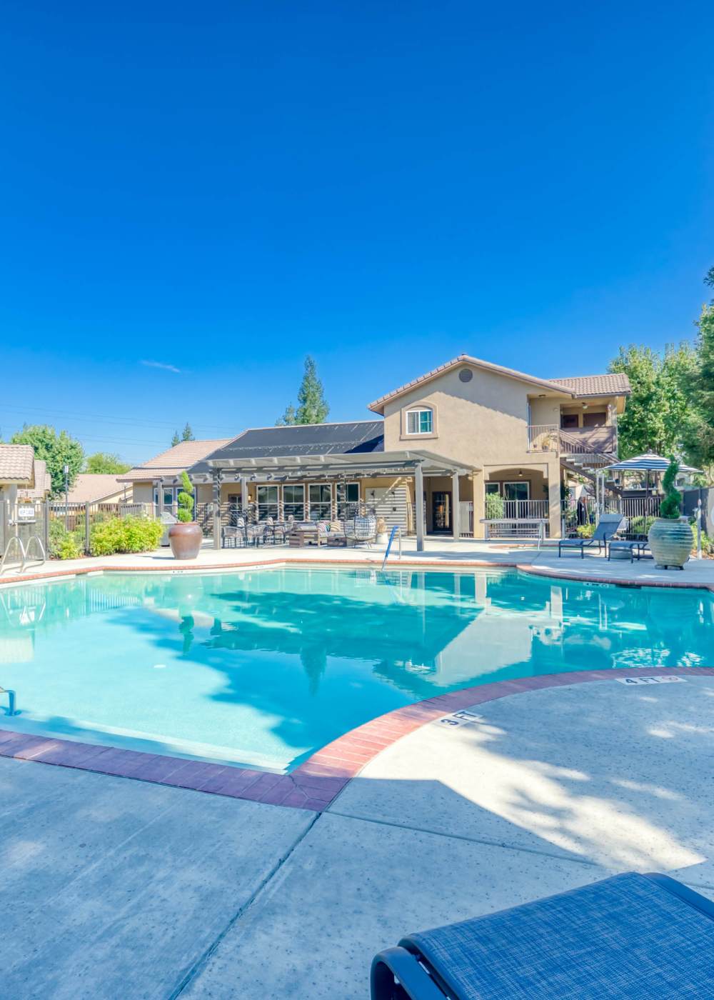 Pool at The Villas at Scenic River in Bakersfield, California