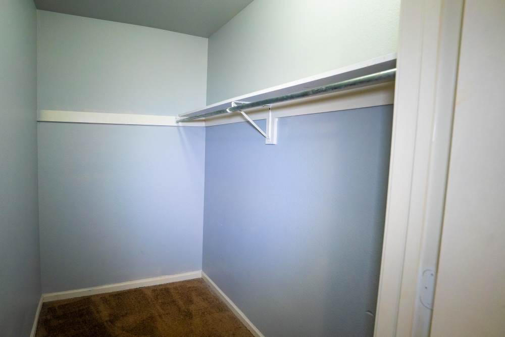 In home closet at Hillside in Minden. LA