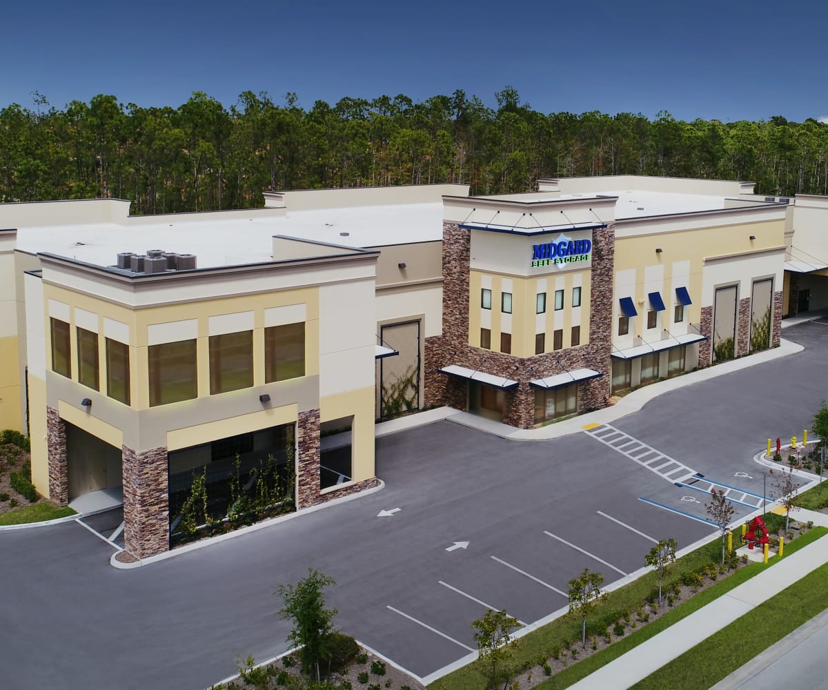 Front Aerial View of Reliant Real Estate Management in Roswell, Georgia