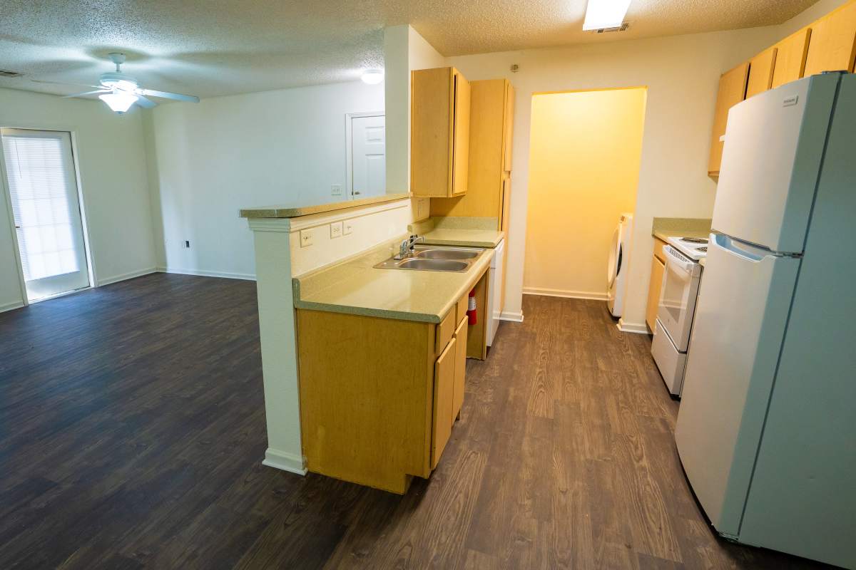 Kitchen at Jacksonville Pines in Jacksonville, Texas