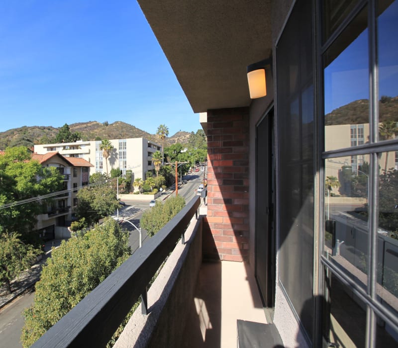 View from Savoy West Apartments in Los Angeles, California