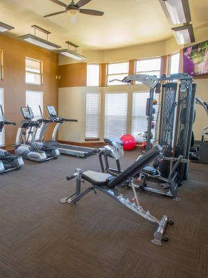 Gym at The Reserve at Elm in Jenks, Oklahoma