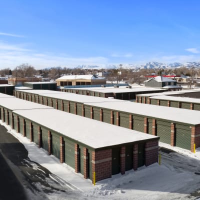 Aerial view of units at Storage Star Fairfield in Fairfield, California