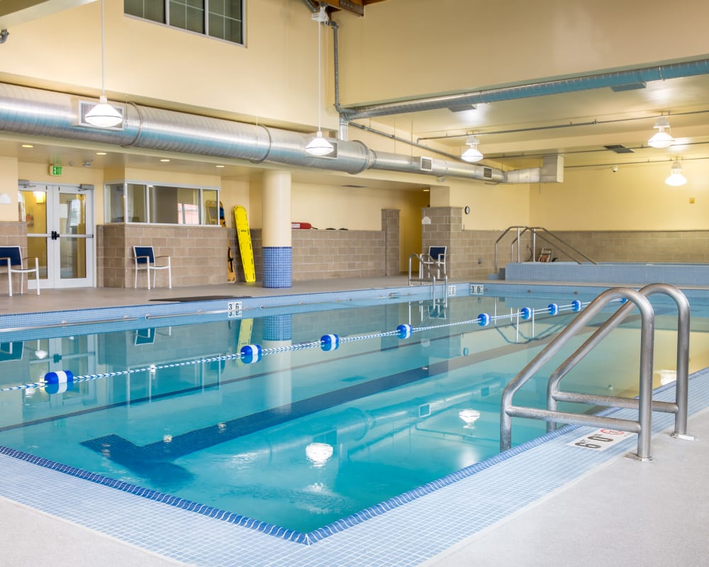 The fitness club pool at Touchmark on West Century in Bismarck, North Dakota