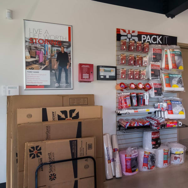 Packing supplies available at StorQuest Self Storage in Naples, Florida