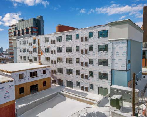 Construction Progress 3 at The Lawrence in Buffalo, New York