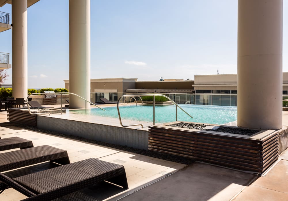 Beautiful pool at The Heights at Park Lane