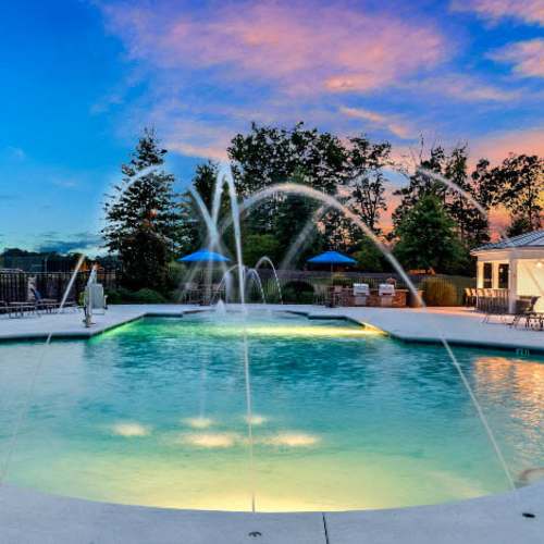Resort-style pool at Bridford West in Greensboro,North Carolina