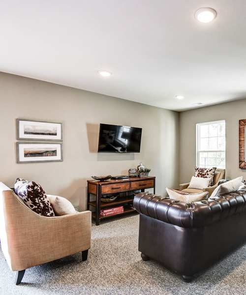 Community room at McCormick Greene in Sistersville, West Virginia
