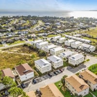 Aerial view at Bayside Villas in Panama City, Florida