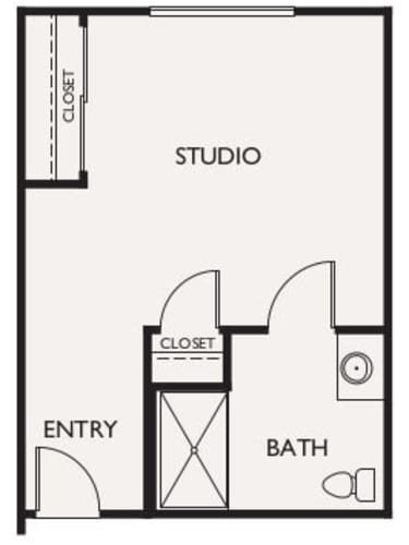 Memory Care For Living Studio at The Montera in La Mesa, California