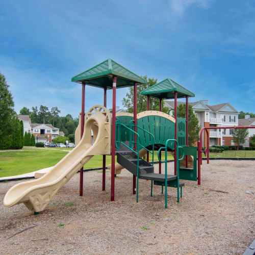 An on-site playground at River Forest in Chester, Virginia