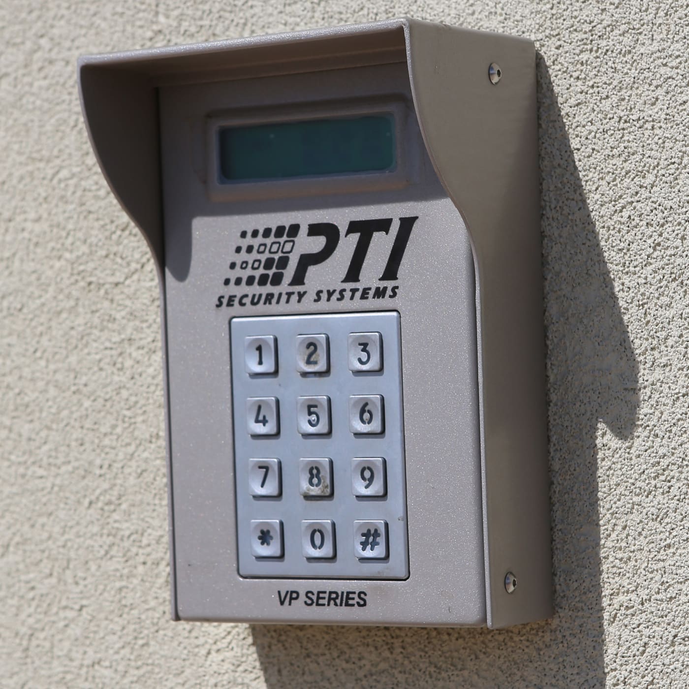 Keypad entrance to Midgard Self Storage in Greenville, South Carolina