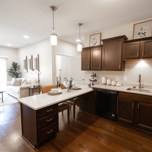 Large open floor plan at The Madison Senior Living in Kansas City, Missouri